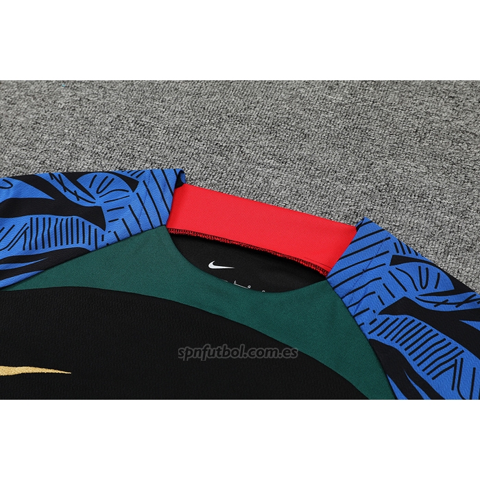 Chandal del Portugal Manga Corta 2022-2023 Negro - Pantalon Corto